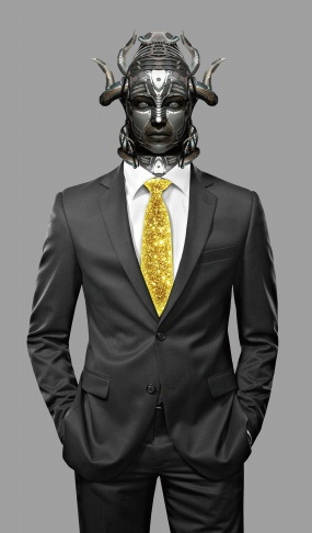 另类创意职场商务人物图片